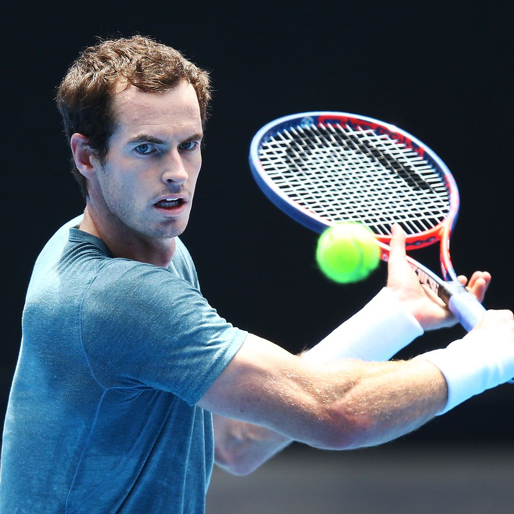 Andy Murray bei den Australian Open in Melbourne, Januar 2019