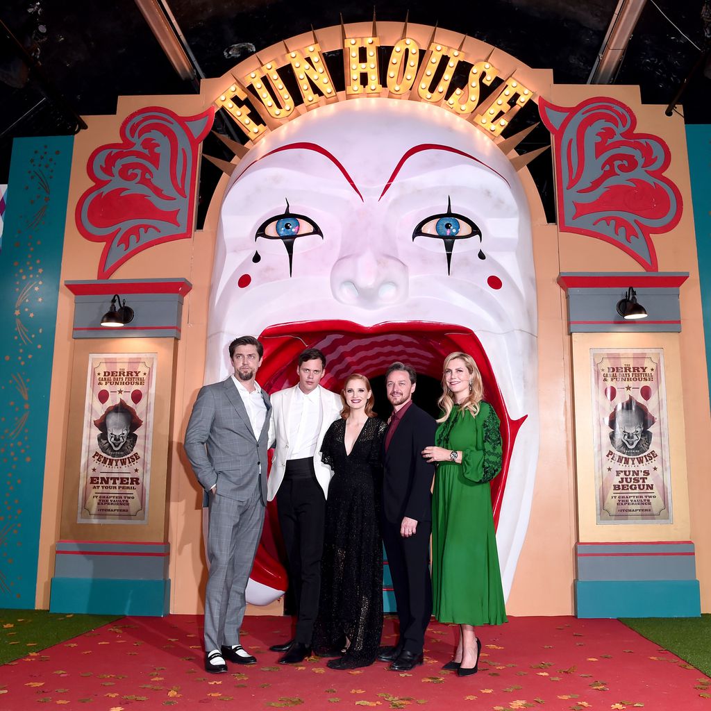 Andy Muschietti, Bill Skarsgård, Jessica Chastain und James McAvoy