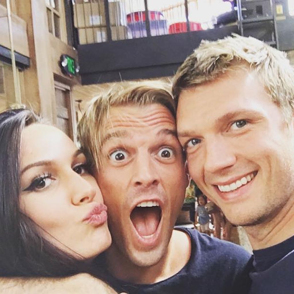 Angel, Aaron und Nick Carter, 2015