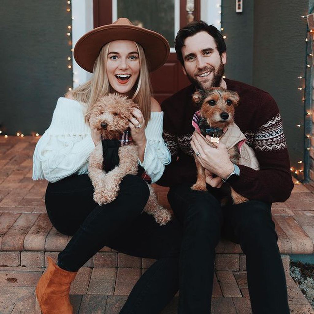 Angela Jones und Matthew Lewis im Dezember 2020