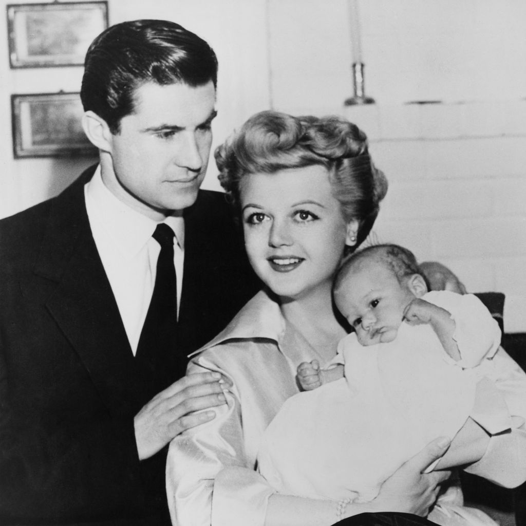 Angela Lansbury mit ihrem Mann Peter Shaw und ihrem Sohn Anthony Peter