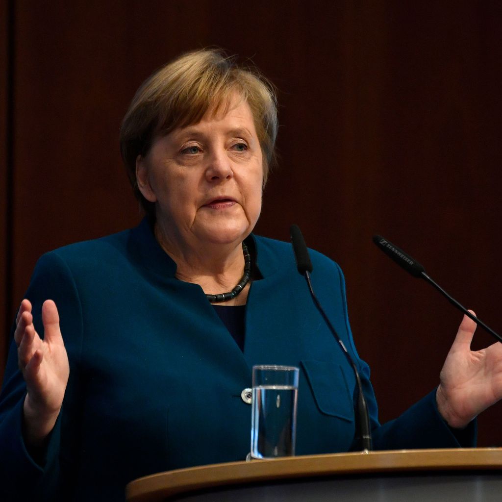 Angela Merkel im März 2020