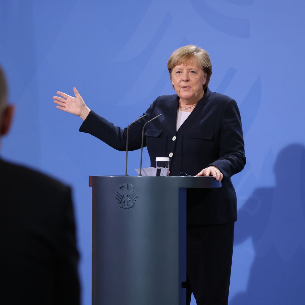 Angela Merkel im Dezember 2021