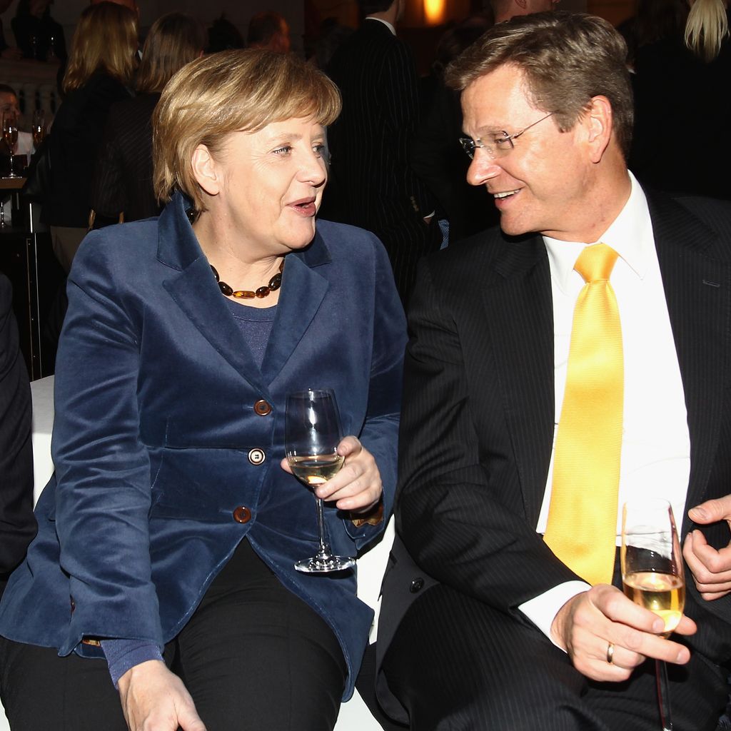 Angela Merkel und Guido Westerwelle