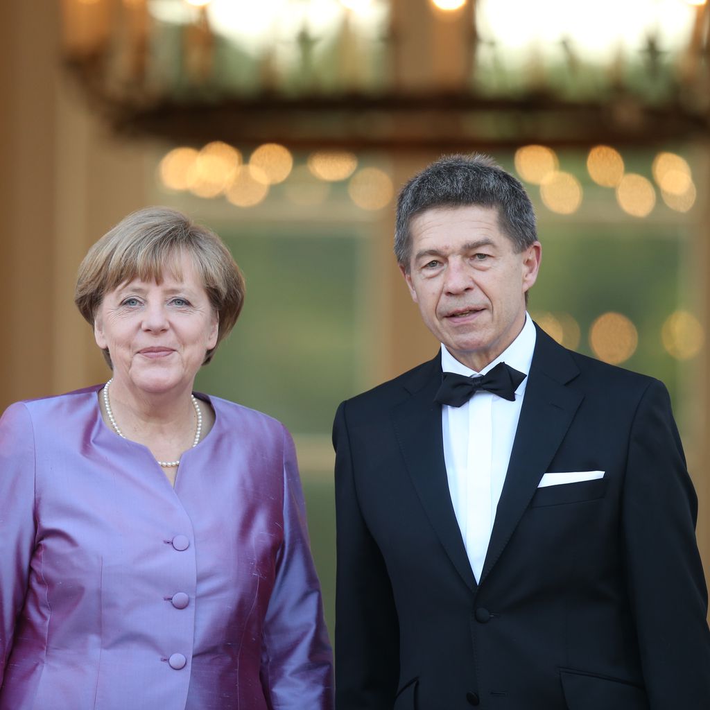 Angela Merkel und Joachim Sauer in Berlin, 2015