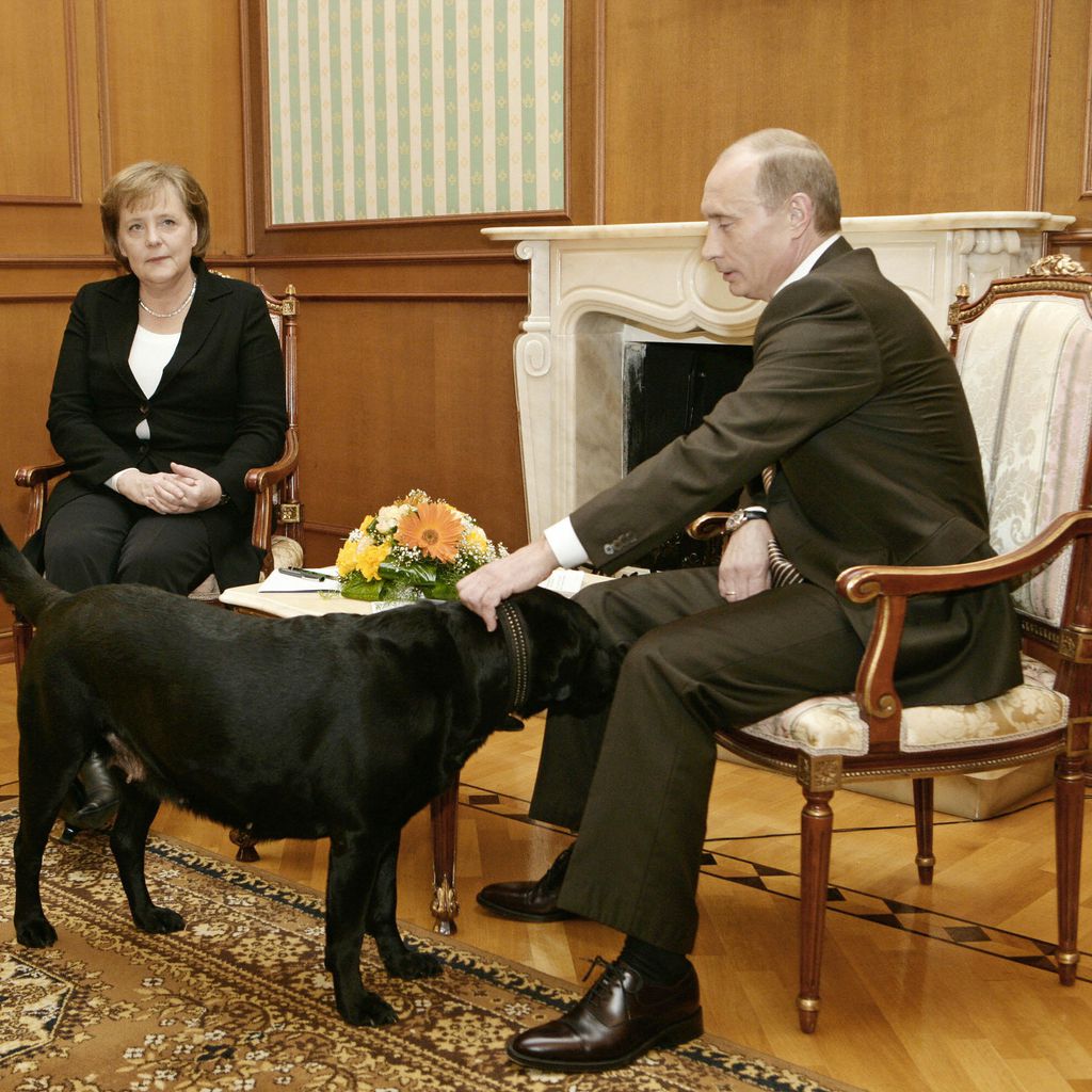 Angela Merkel und Wladimir Putin in Sotschi, Russland