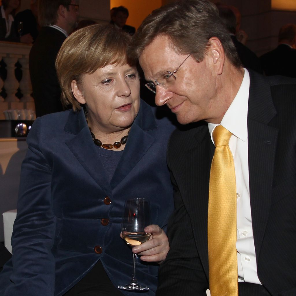 Angela Merkel und Guido Westerwelle
