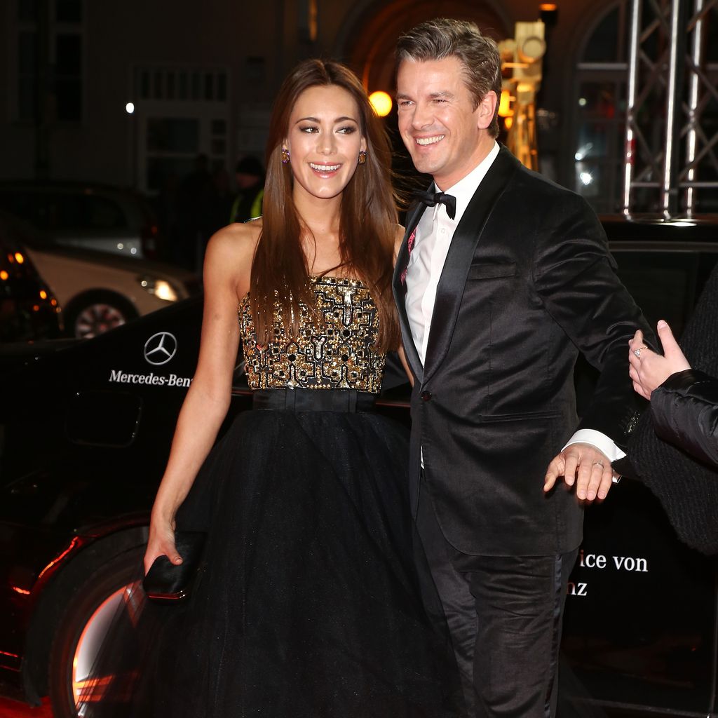 Angela und Markus Lanz bei der Goldenen Kamera 2013
