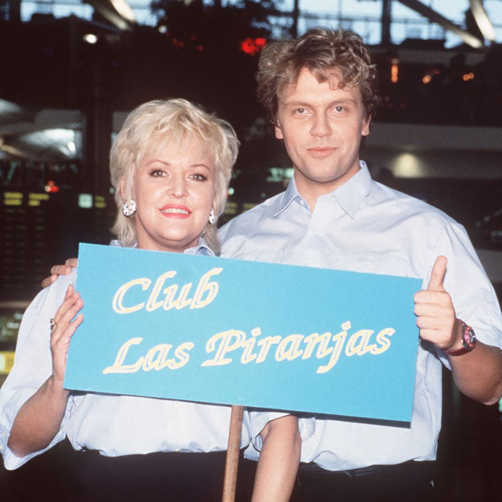 Angelika Milster und Hape Kerkeling in "Club Las Piranjas", 1994
