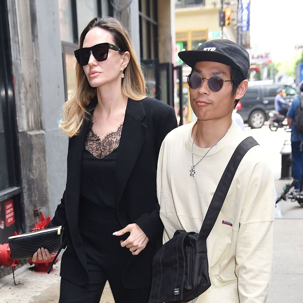 Angelina Jolie mit ihrem Sohn Pax