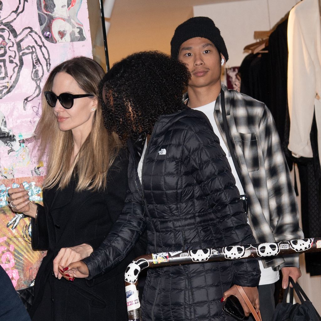 Angelina Jolie, Zahara Jolie-Pitt, Pax Jolie-Pitt