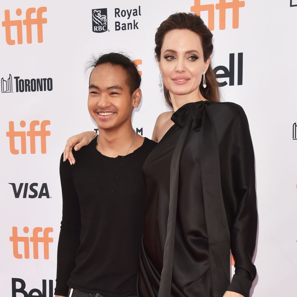 Angelina Jolie und ihr Sohn Maddox Jolie-Pitt