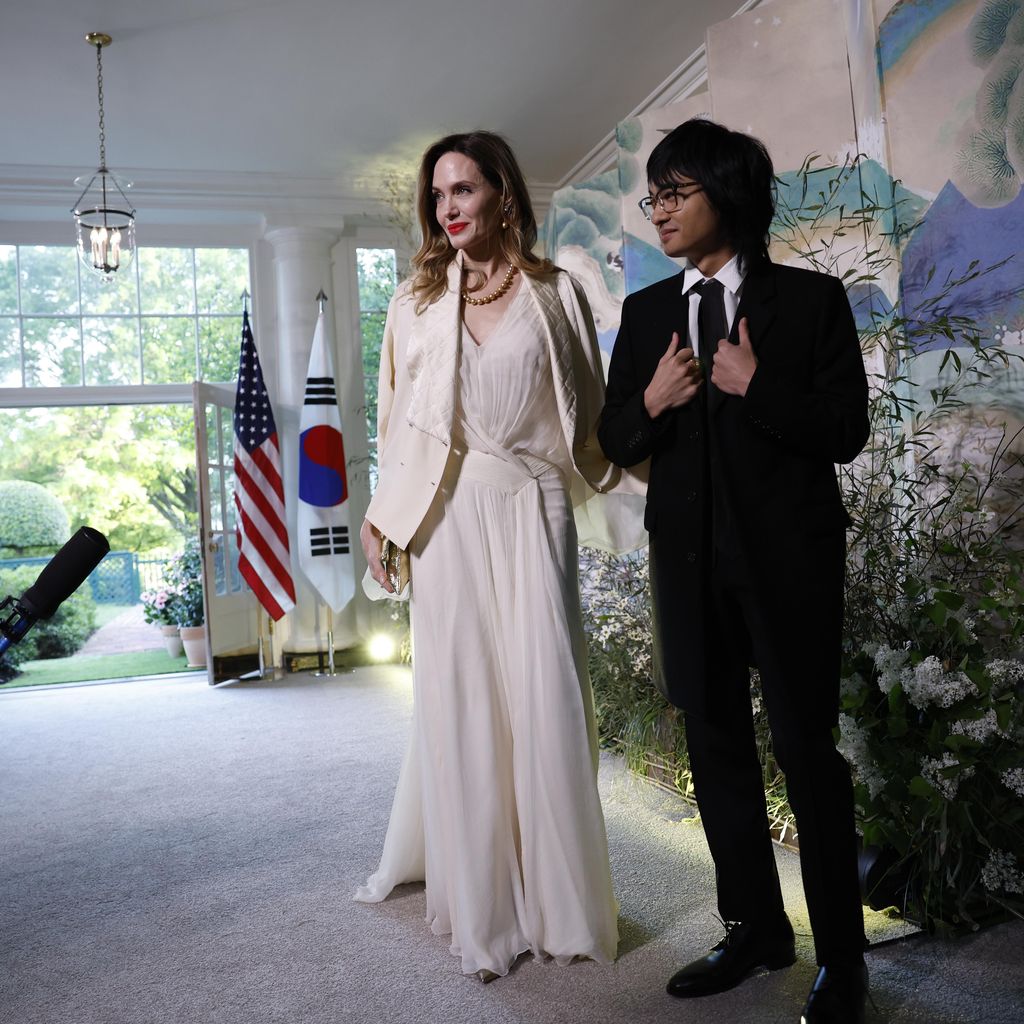 Angelina Jolie und ihr Sohn Maddox Jolie-Pitt