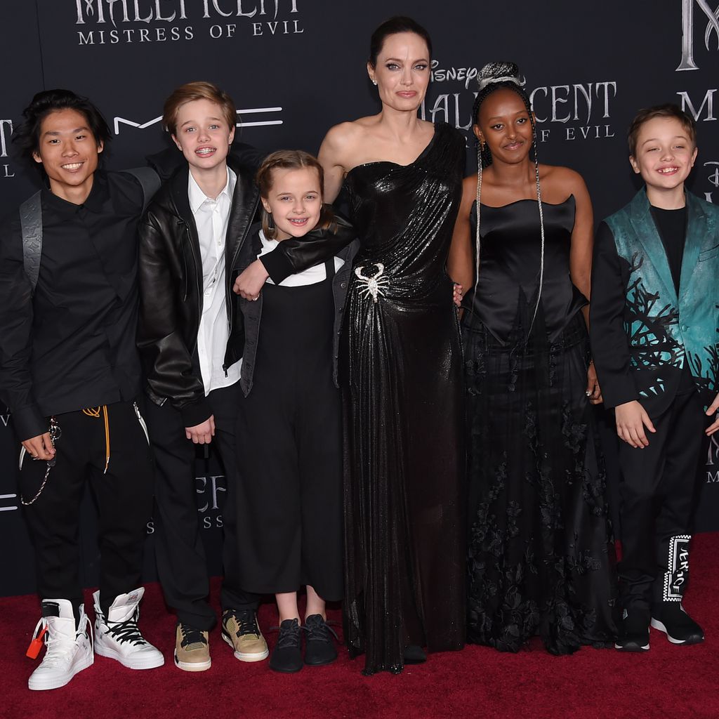 Angelina Jolie und ihre Kinder