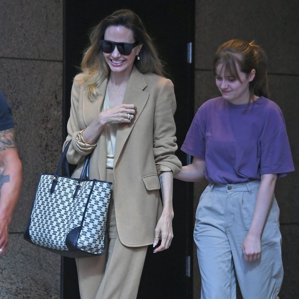 Angelina Jolie und Vivienne Jolie-Pitt im August 2023