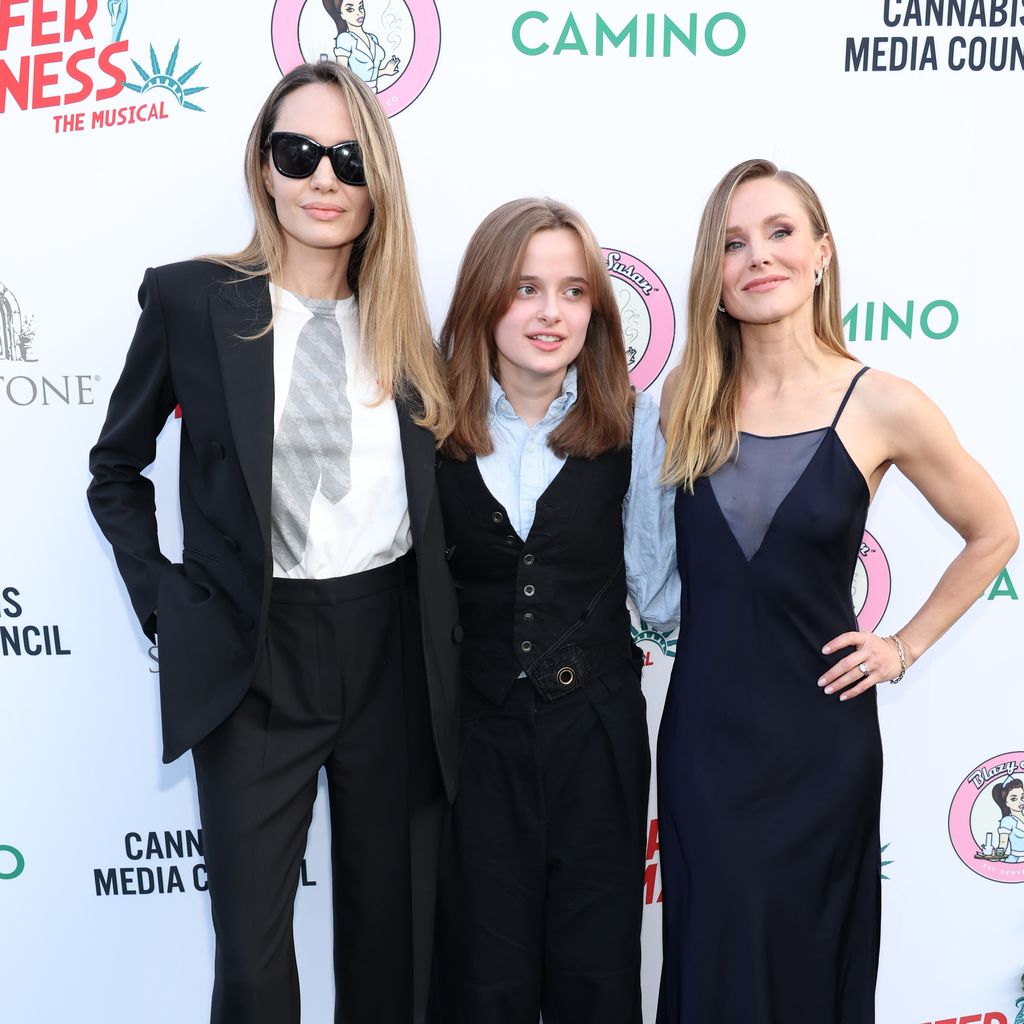 Angelina Jolie, Tochter Vivienne und Kristen Bell, Mai 2024
