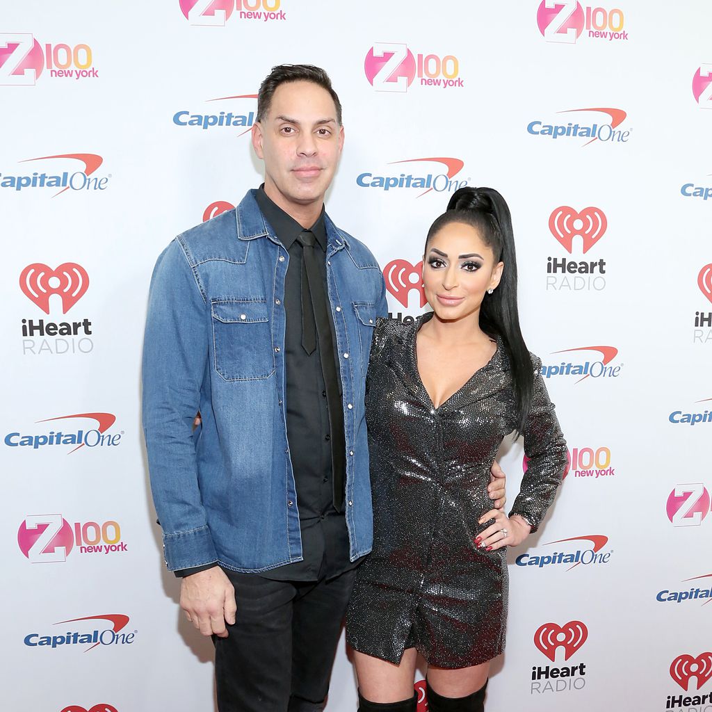 Angelina Pivarnick und ihr Mann Chris Larangeira im Dezember 2019 in New York