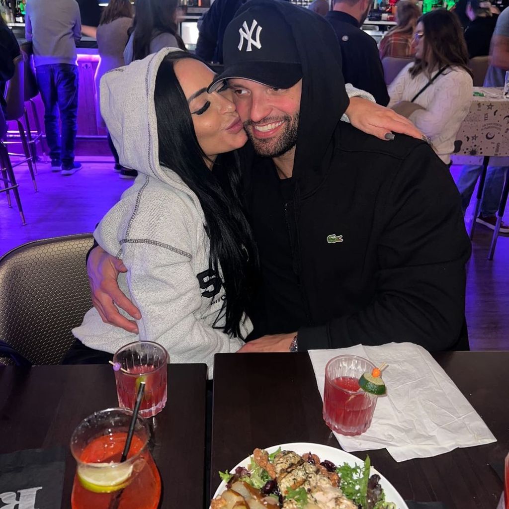 Angelina Pivarnick und Vinny Tortorella, April 2023