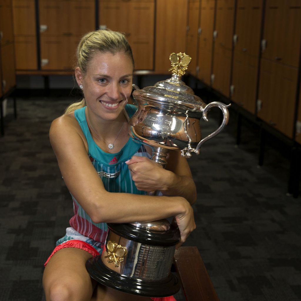 Angelique Kerber bei den Australien Open, 2016
