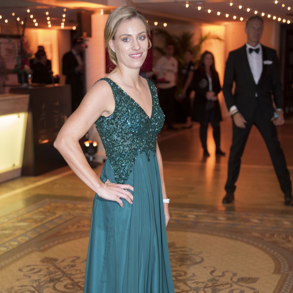 Angelique Kerber beim Deutschen Sportpresseball 2017 in Frankfurt