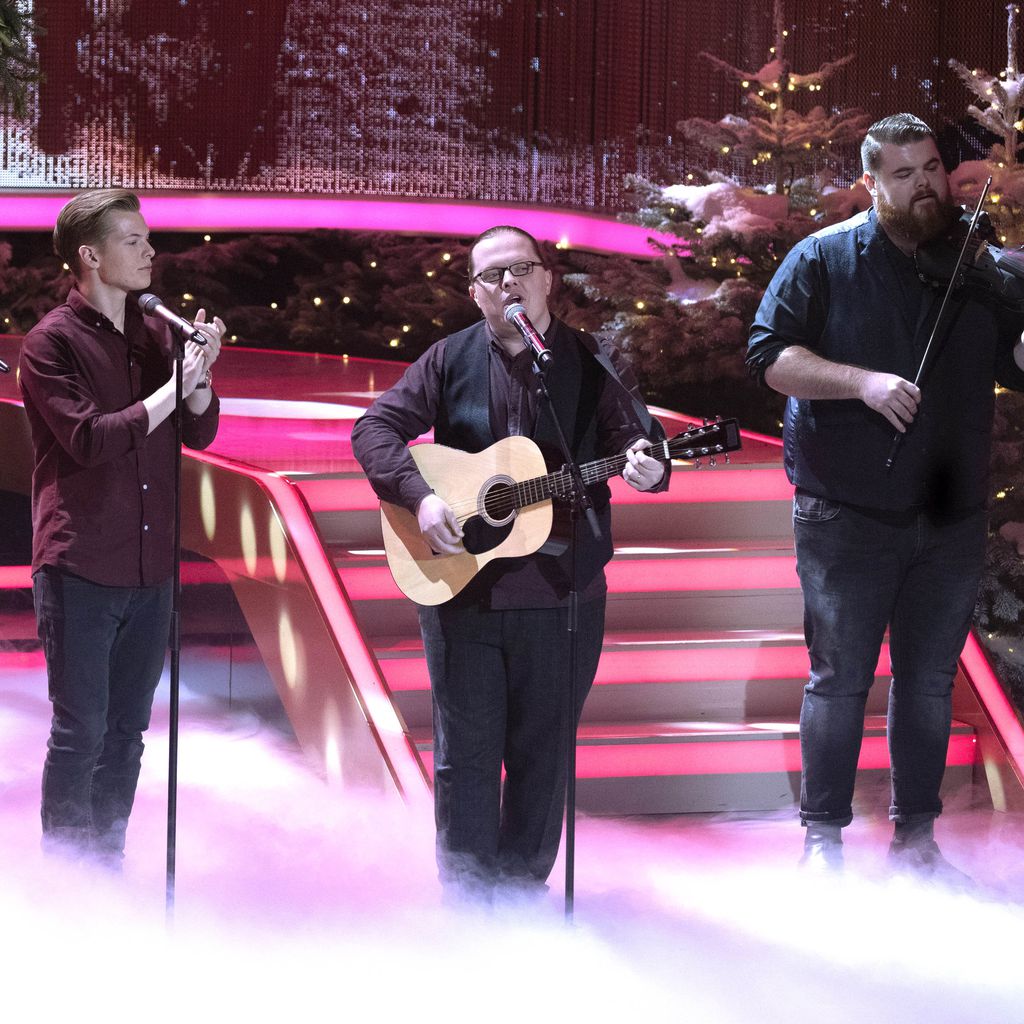 Angelo Kelly und seine Familie im Dezember 2019 in München