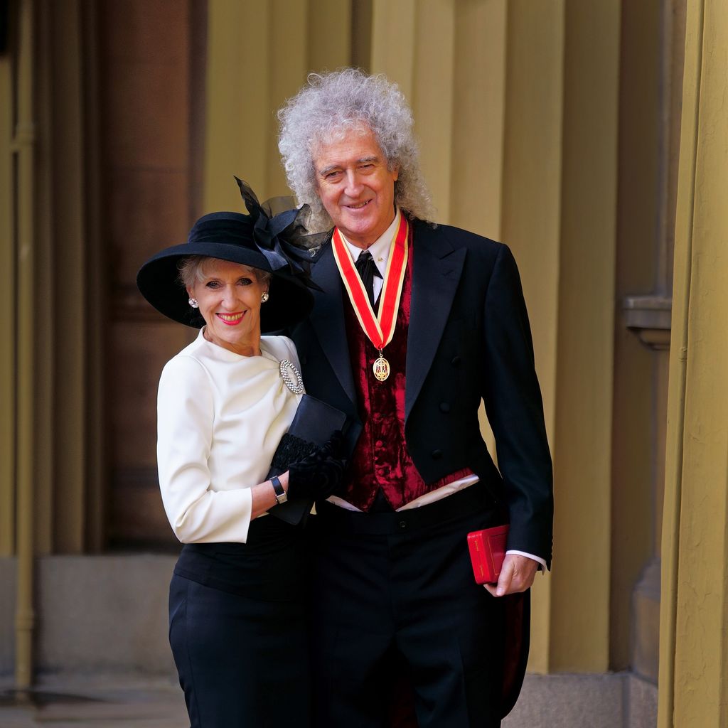 Anita Dobson und Brian May, 2023