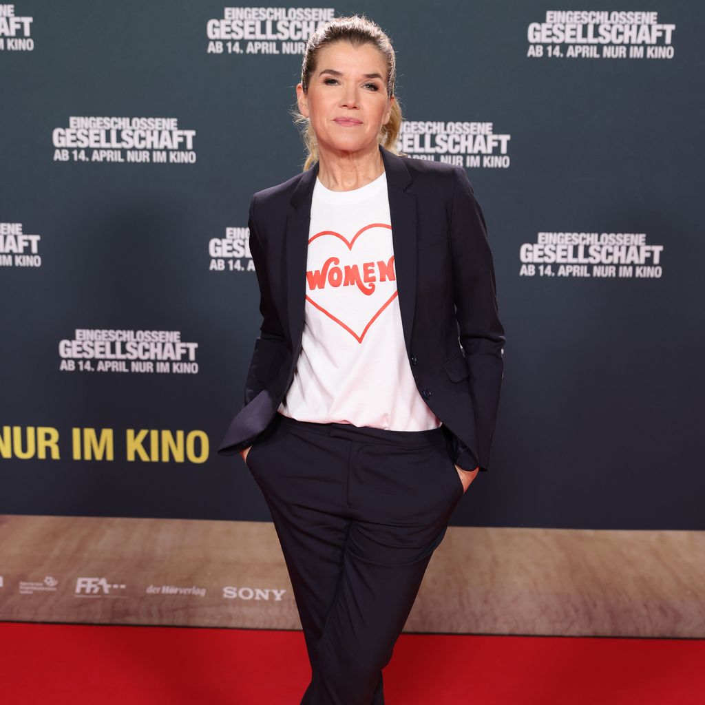 Anke Engelke auf dem roten Teppich