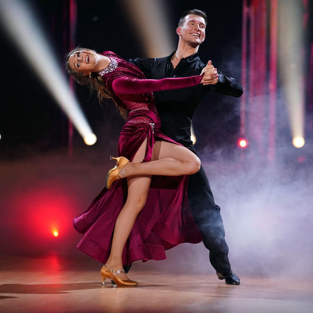 Ann-Kathrin Bendixen und Mikael Tatarkin bei "Let's Dance"