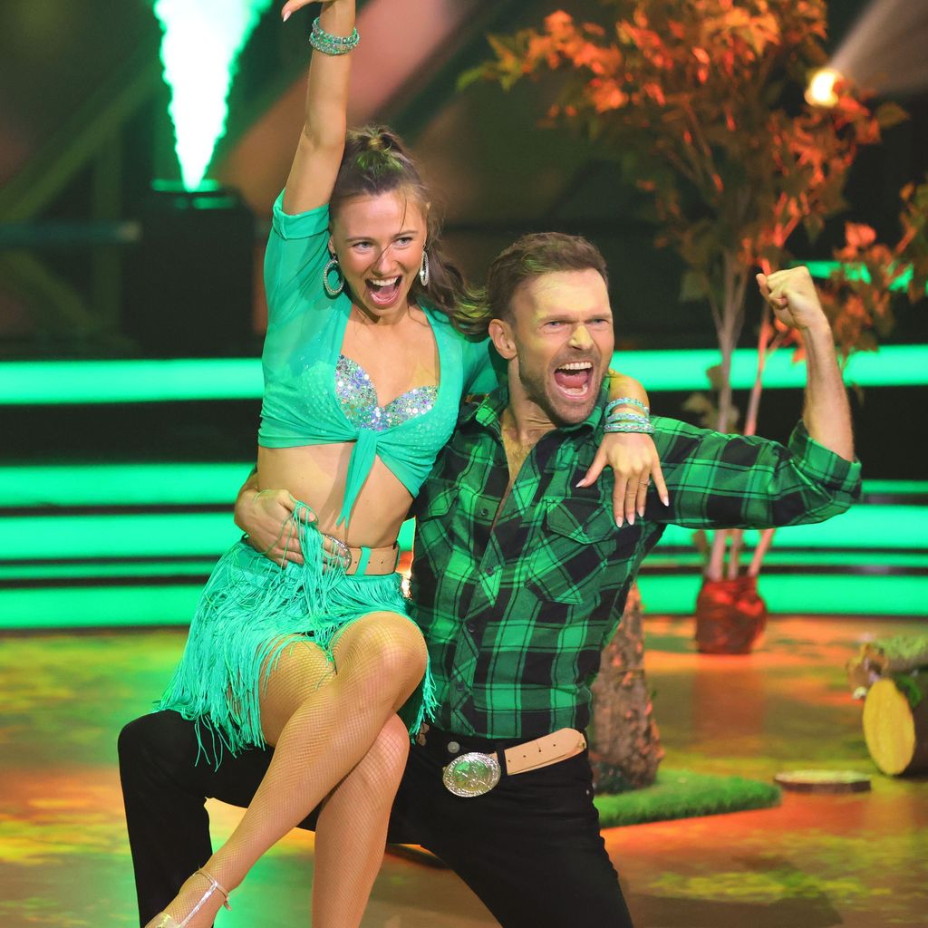 Ann-Kathrin Bendixen und Vadim Garbuzov bei "Let's Dance"