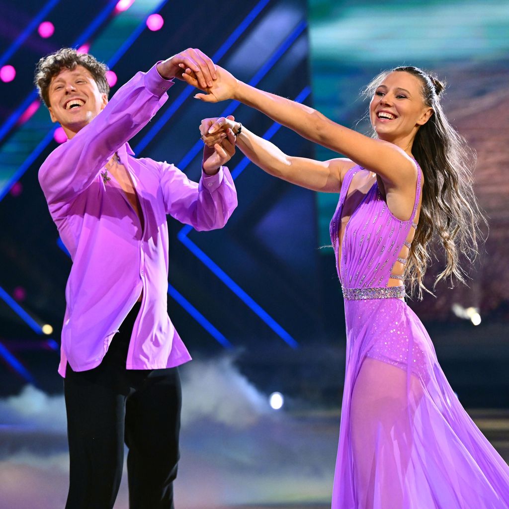 Ann-Kathrin Bendixen und Valentin Lusin bei "Let's Dance"