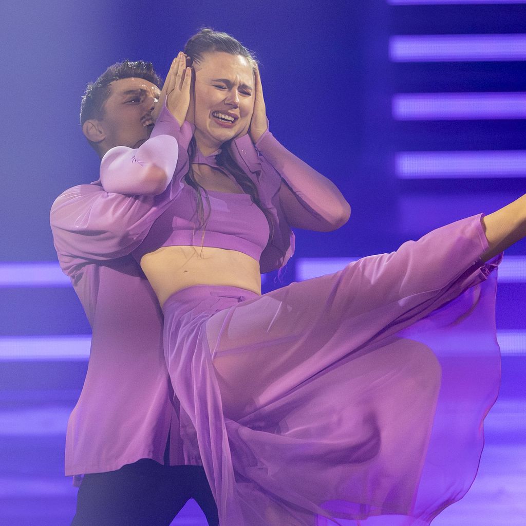 Ann-Kathrin Bendixen und Zsolt Sandor Cseke bei der "Let’s Dance"-Live-Tour in Riesa, November 2025