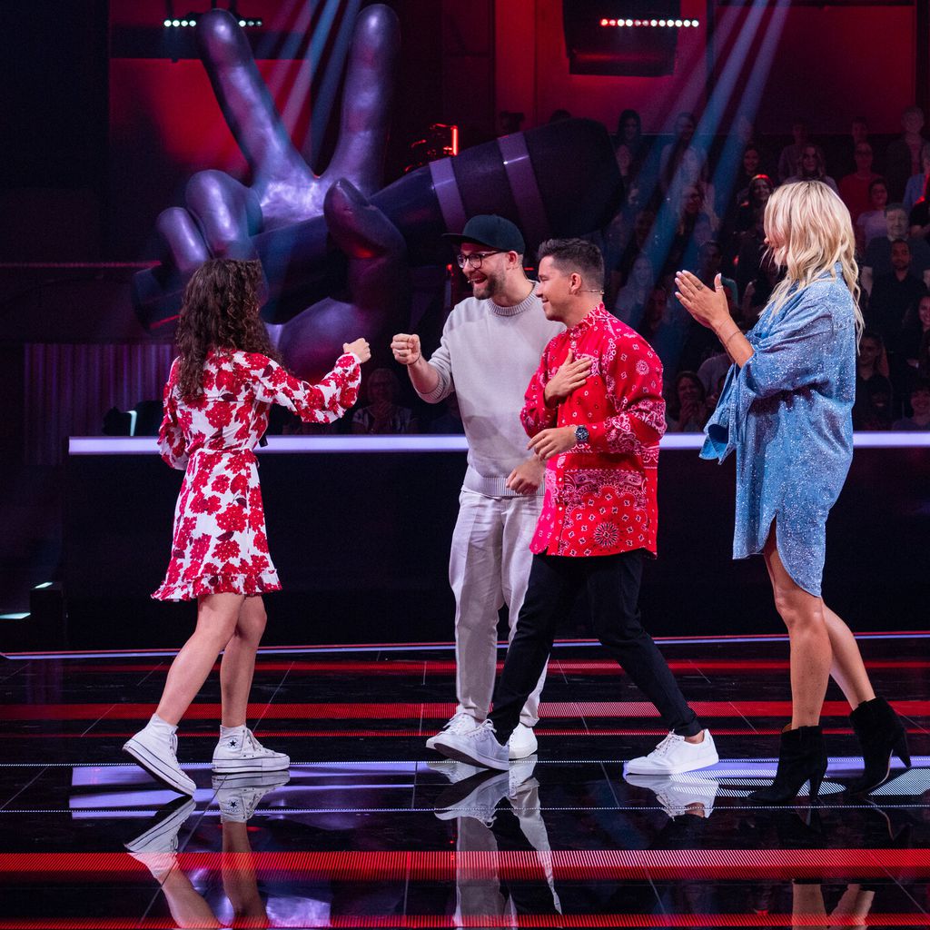 Ann Sophie mit Mark Forster, Nico Santos und Sarah Connor