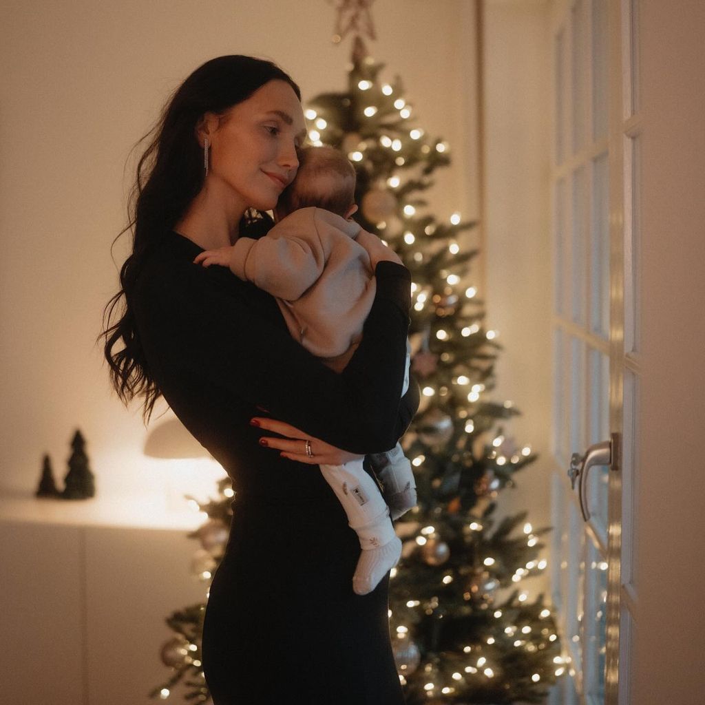 Anna Adamyan mit Sohn Levi