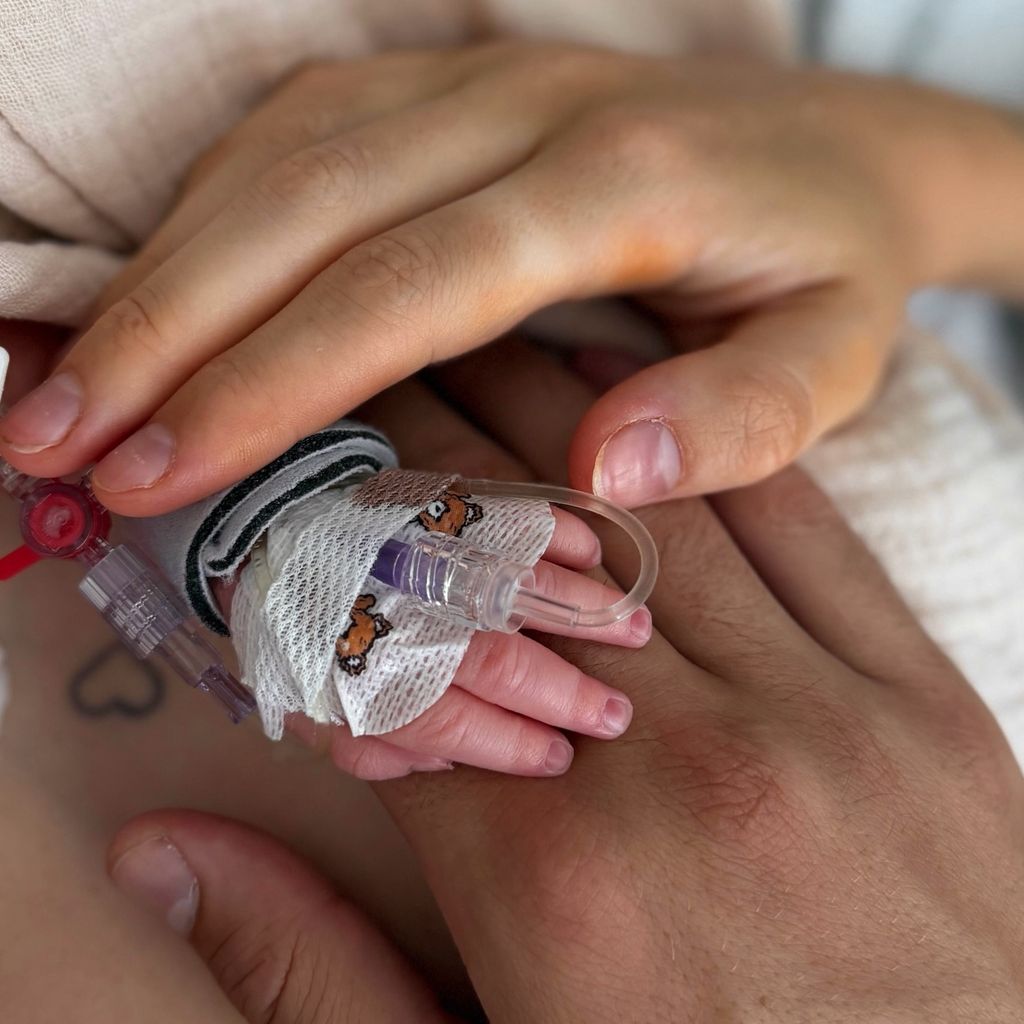 Anna Adamyan, ihr Mann Sargis und ihr Baby, Juli 2026