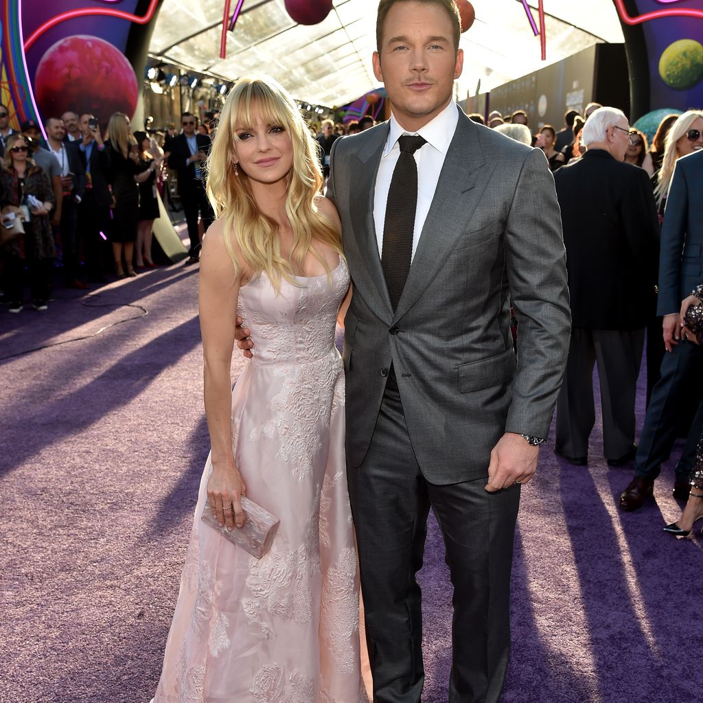 Anna Faris und Chris Pratt bei der "Guardians of the Galaxy Vol. 2"-Premiere in Hollywood