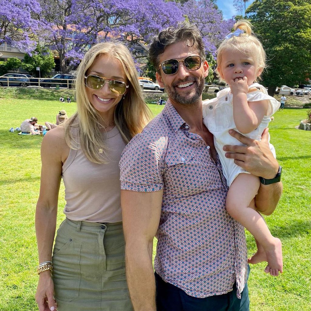 Anna Heinrich, Tim Robards und ihre Tochter Elle