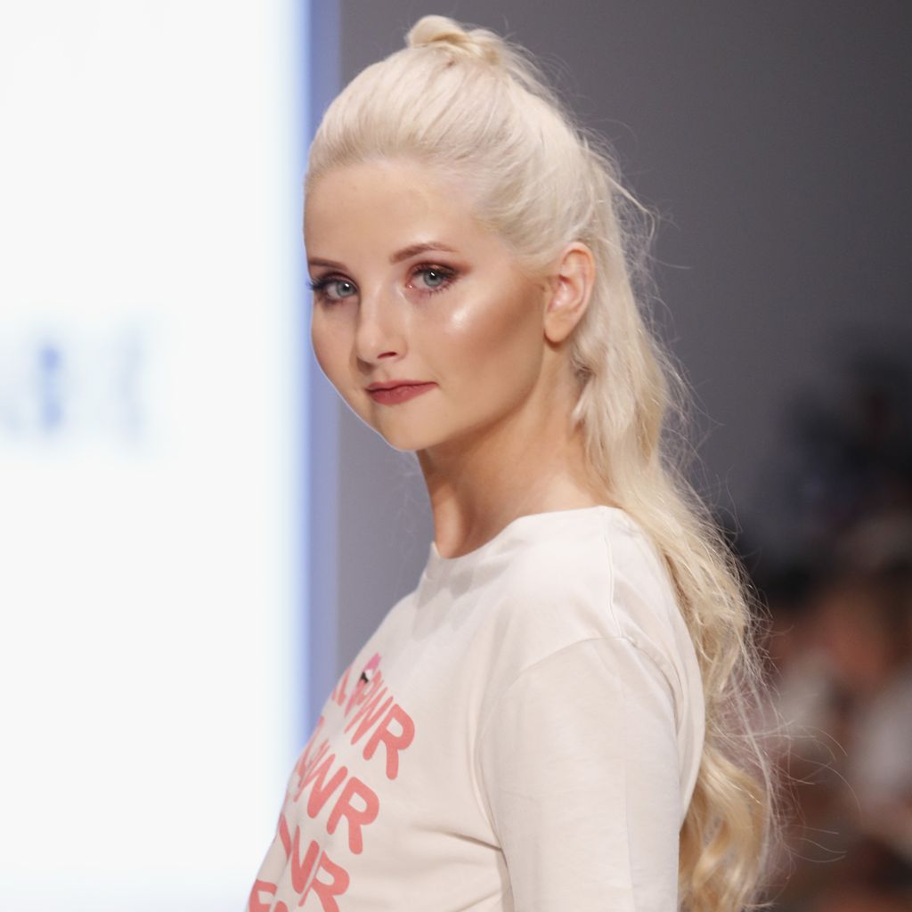 Anna Hiltrop bei der Fashionyard Show in Düsseldorf