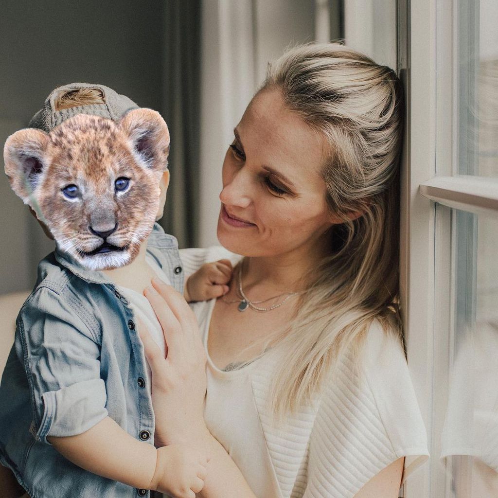 Anna Hofbauer und ihr Sohn Leo