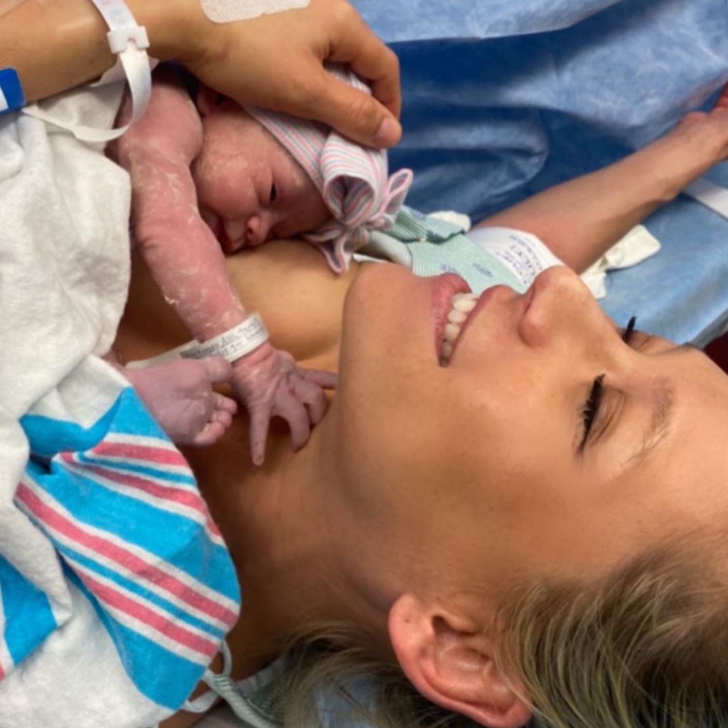 Anna Kournikova und ihre Tochter