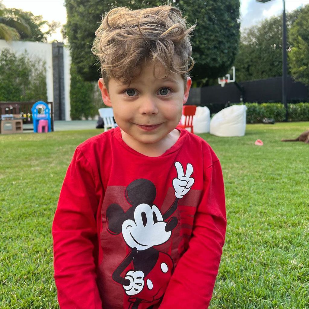 Nicholas, Sohn von Enrique Iglesias und Anna Kournikova
