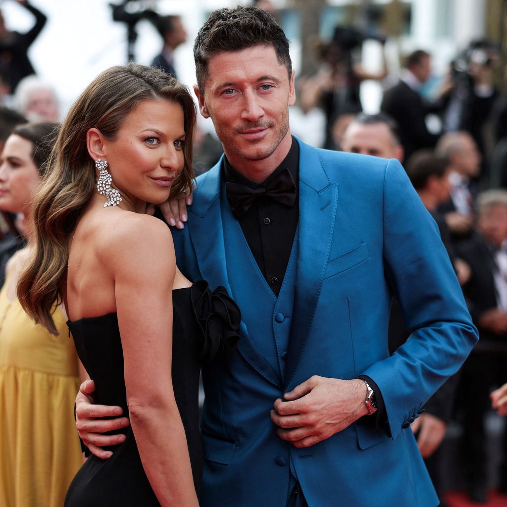 Anna und Robert Lewandowski  bei den Cannes Filmfestspielen, 2022