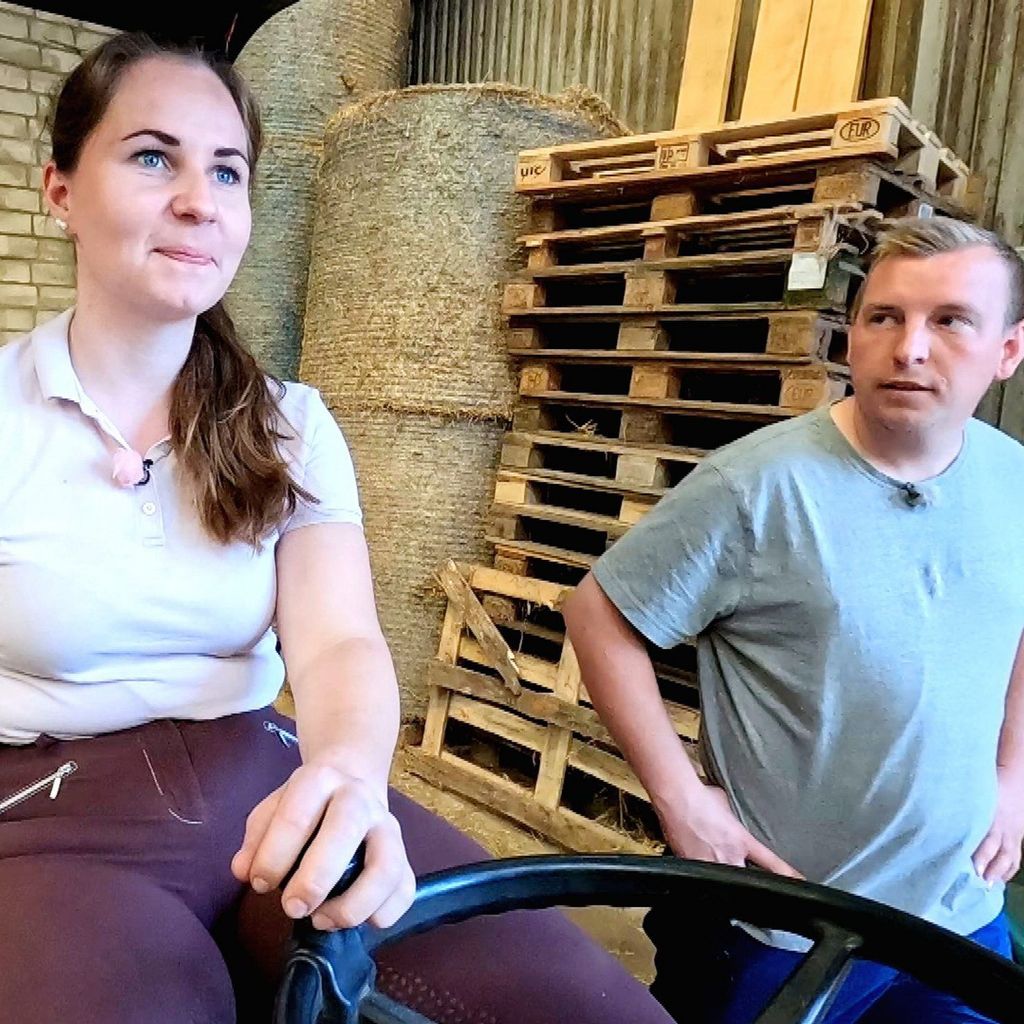 Anna Lina und Ulf bei "Bauer sucht Frau" 2022