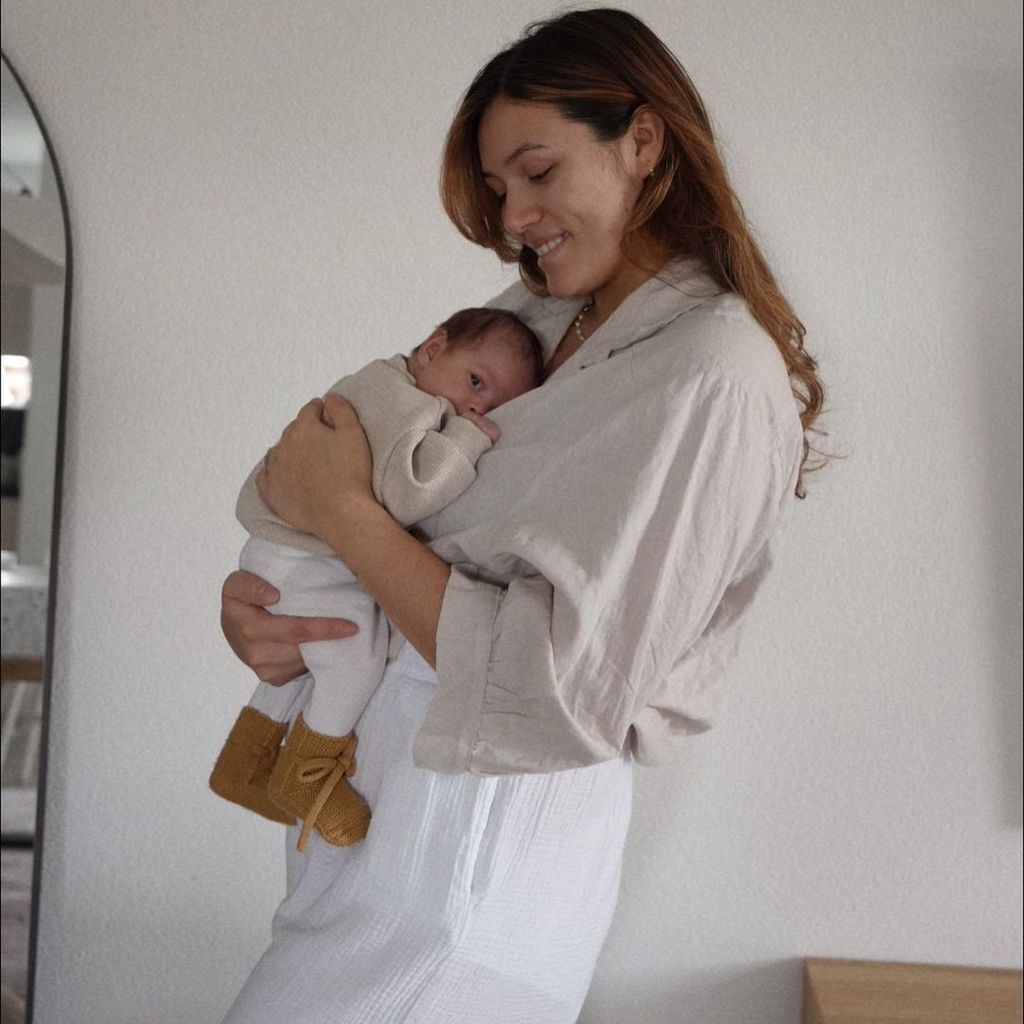 Anna Maria Damm mit ihrer Tochter Kaia