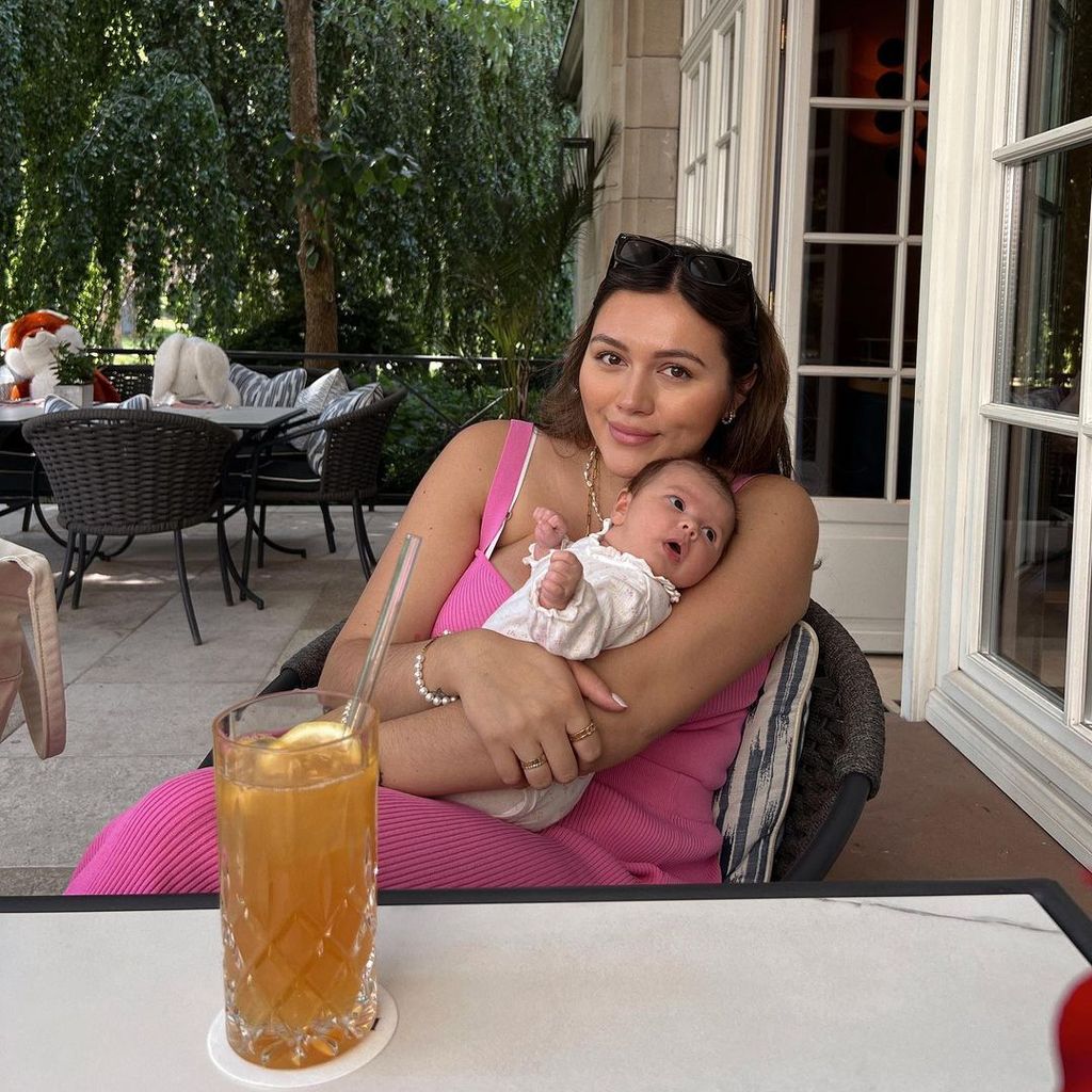 Anna Maria Damm mit ihrer Tochter Kaia