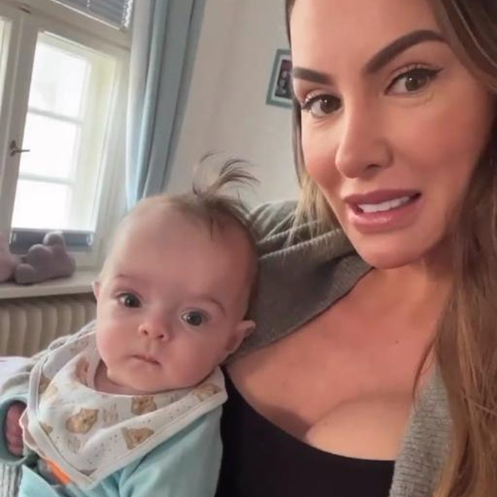 Anna-Maria Ferchichi mit Töchterchen Amaya