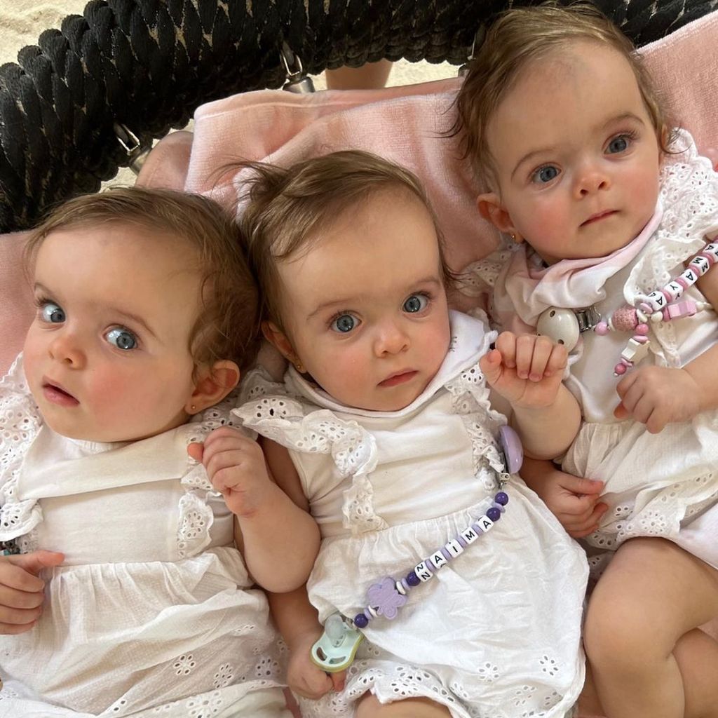 Anna-Maria Ferchichi und Bushidos Drillinge Leonora, Naima und Amaya