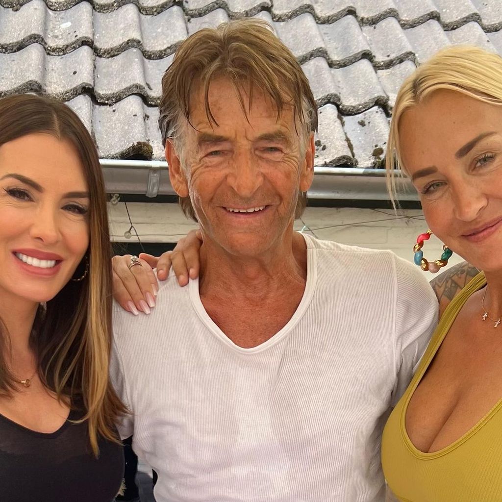 Anna-Maria Ferchichi, Michael Lewe und Sarah Connor im Juni 2023