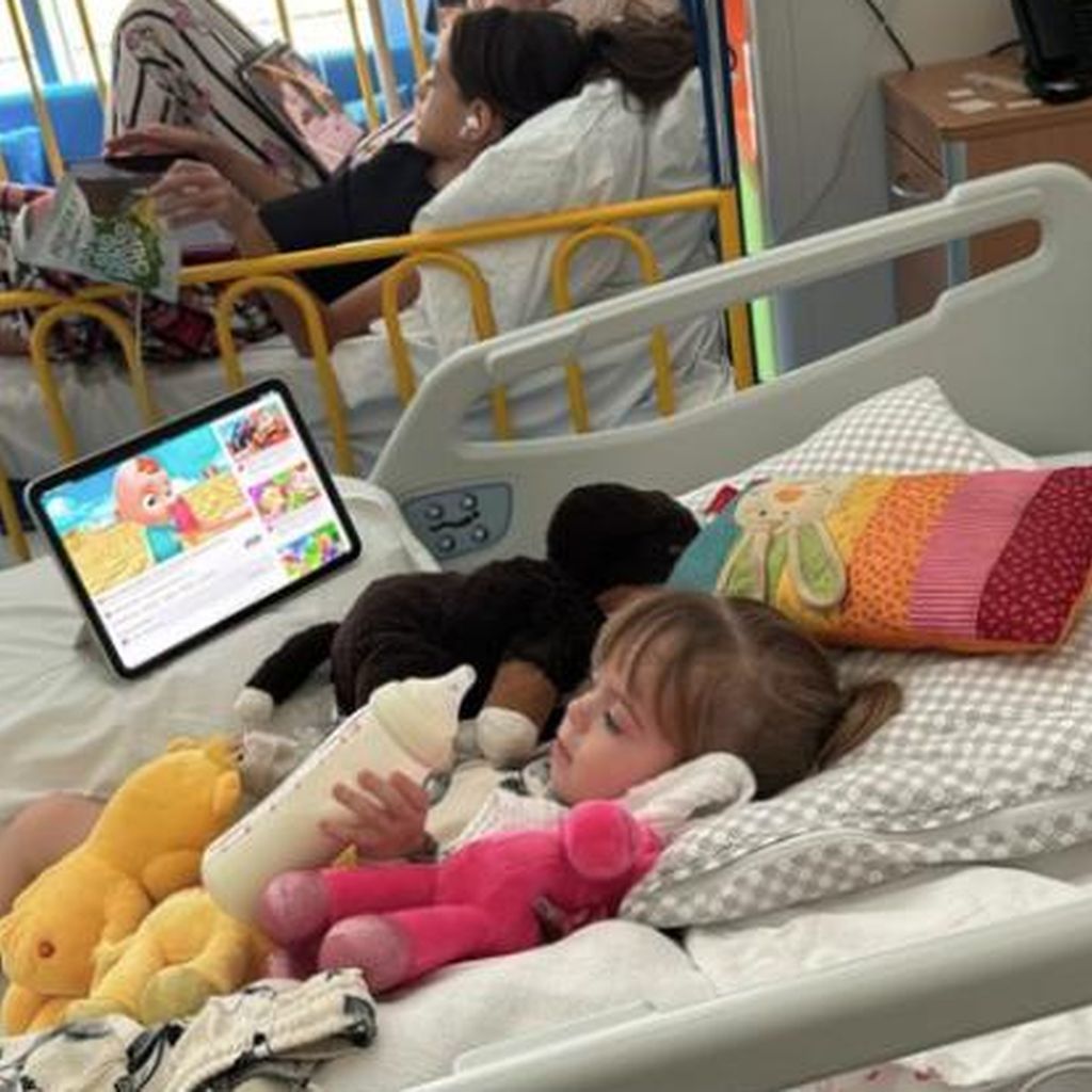 Anna-Maria Ferchichis Tochter Amaya im Krankenhaus