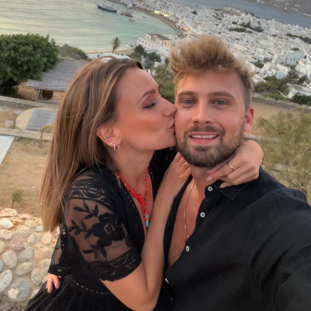 Anna Rossow und Dominik Stuckmann im August 2020 in Griechenland