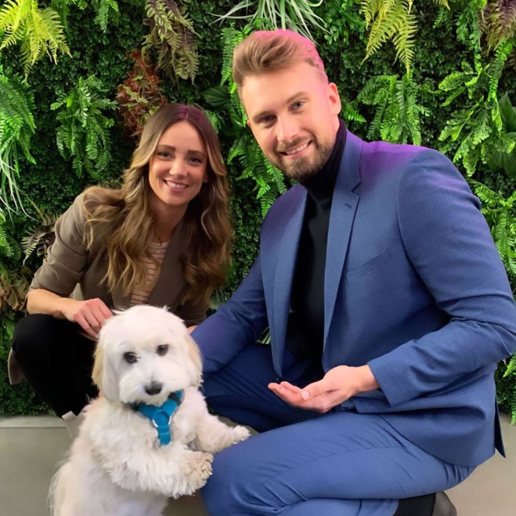 Anna Rossow und Domink Stuckmann im April 2022 in Hamburg
